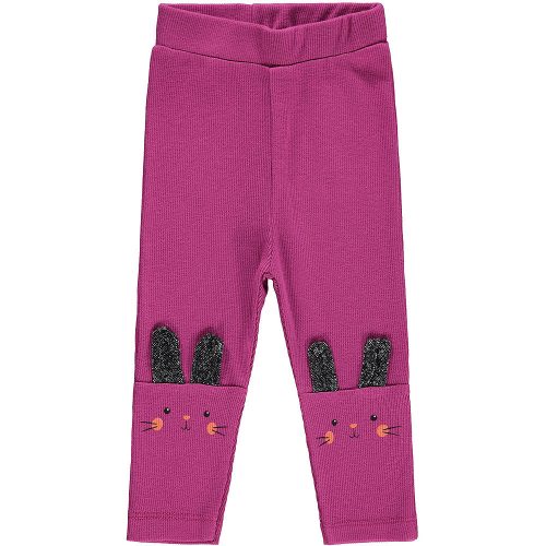 Civil Nyuszis lila baba leggings