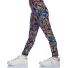 Lovetti Szivárványos éjkék lány leggings