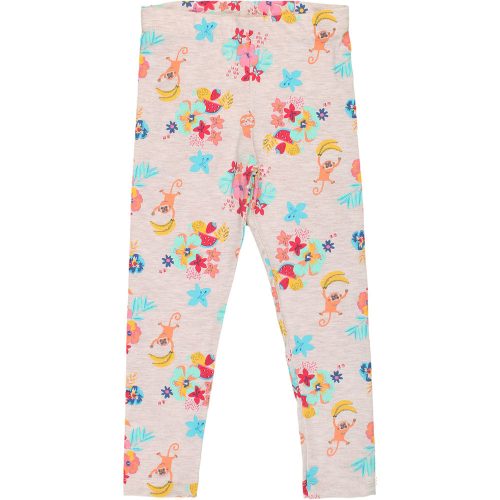 Timikids Majmos-virágos kislány leggings