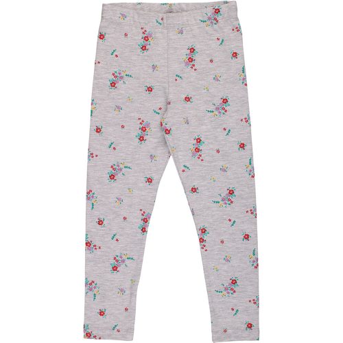 Timikids Virágos szürke kislány leggings