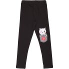 Timikids hologramos cicás fekete kislány leggings