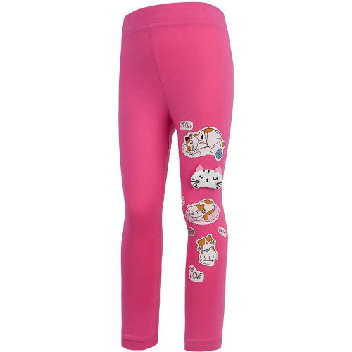 Timikids 3D Cicás rózsaszín kislány leggings