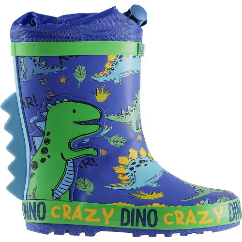 Wink Crazy Dino kisfiú gumicsizma